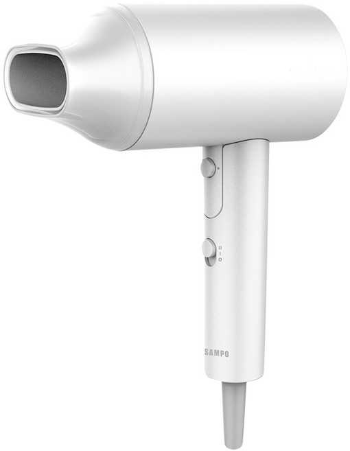 SAMPO聲寶 負離子吹風機 ED-Z2101NL 兩檔溫控 超大風量 保濕鎖水, 白色