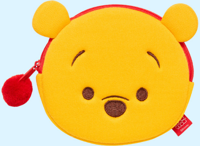 예쁜 디즈니 푸 캐릭터 동전 지갑 화장품 시크릿 다용도 귀여운 스쿨룩스 마켓스쿨 썸썸 파우치