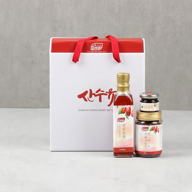 (쏠라베리) 지리산 구례 산수유 선물 세트 1호 답례품, 1