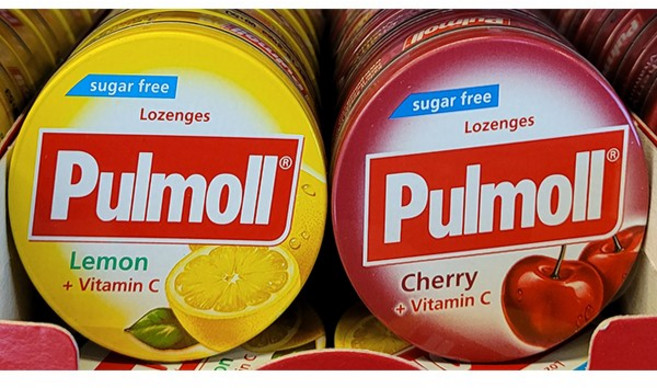 Pulmoll 펄몰 캔디 (레몬 체리 / 2종 택1) 20g / 독일, 1개