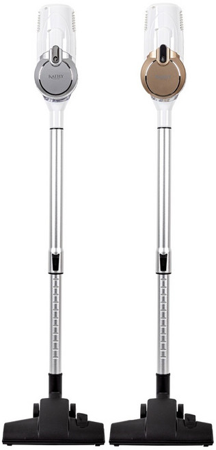 [부모님/집들이 선물추천] 가벼운 무게 600W 강력한 싸이클론 파워흡입 원터치 7M 유선 청소기, 골드