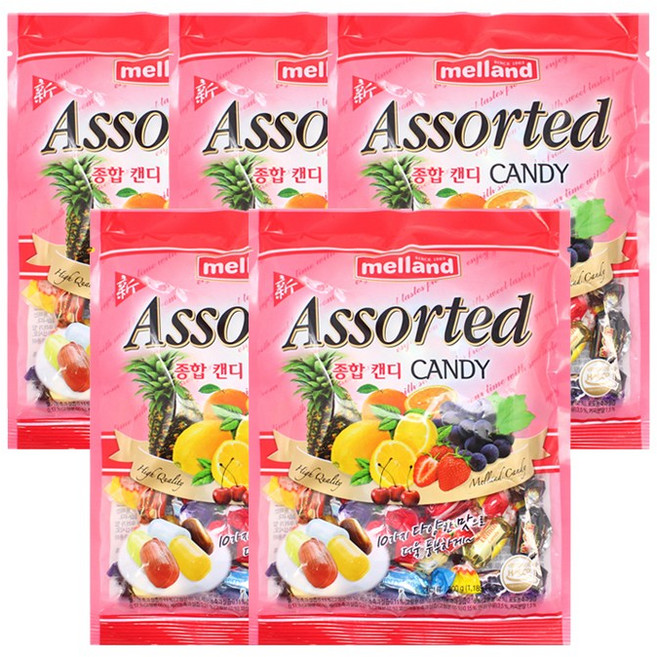 국제 멜랜드 신 종합 캔디 250g (무료배송), 5개