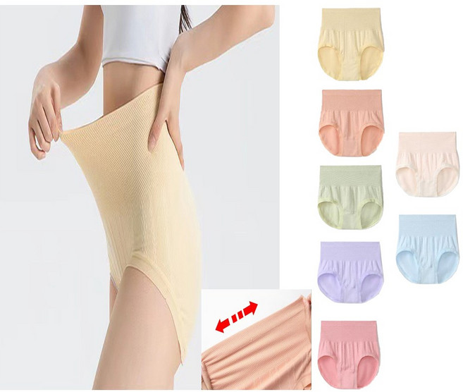 여성 하이웨스트 힙업 똥배 복부 데일리 스판 팬티 7종 세트