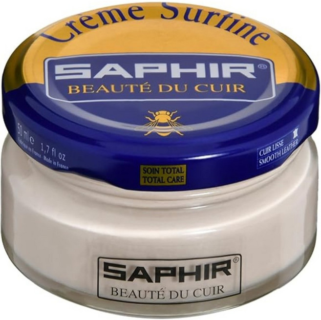 사피르 비즈왁스 슈크림 에그쉘 가죽크림 슈케어 구두약 구두관리 가죽영양