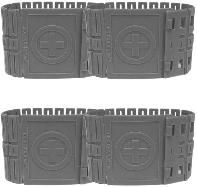 로하스 안전 각반, 그레이, 4개