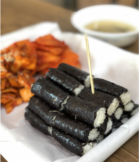 [충무김밥 택배] 삼대천왕 출연 동진충무김밥 통영 현지 직송(충무김밥 6인분), 충무김밥6인분, 1개