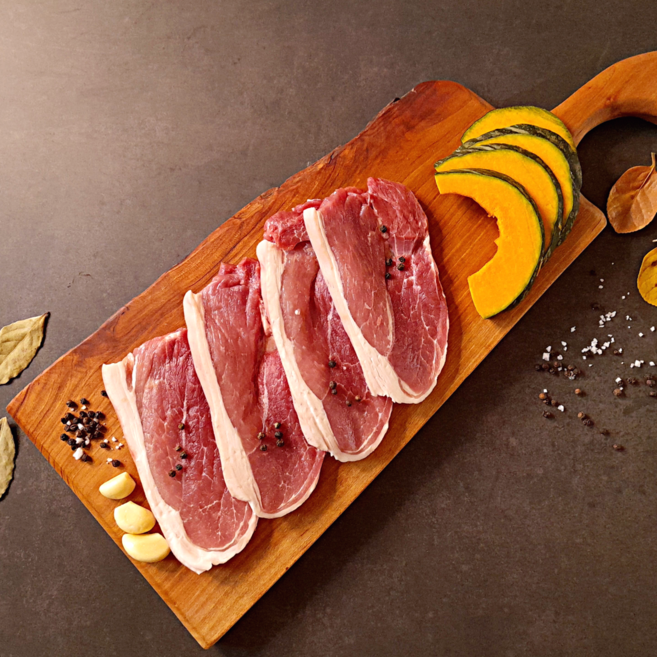 한푸짐 지리산 흑돼지 버크셔 삼겹살 목살 항정살 가브리살 앞다리살(냉장), 1개, 8_지리산흑돼지(앞다리살 구이용)500g