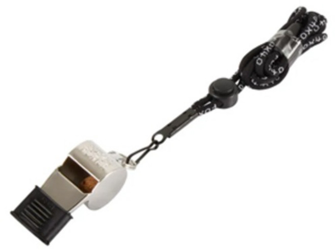 메탈 호각 휘슬 전문가용 선수용 러닝 운동 달리기 축구 농구 하키 스포츠호각 호루라기, 1개