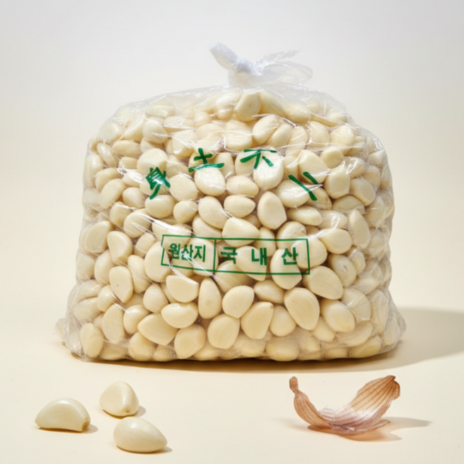 [싱싱다모아] 업소용 대용량 꼭지제거 창녕 깐마늘 (대) 5kg 10kg 20kg 국내산 대서 마늘 생마늘, 1개, A20. 꼭지제거 깐마늘 (대) 20kg
