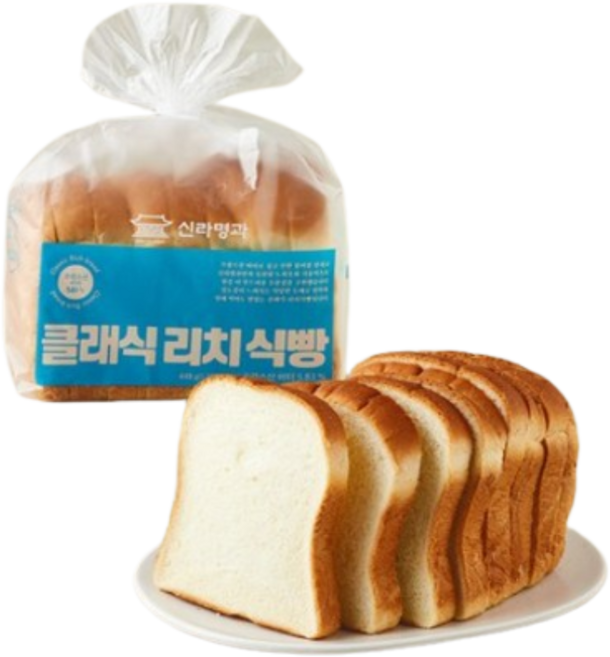 신라명과 클래식 리치 식빵, 1개, 448g