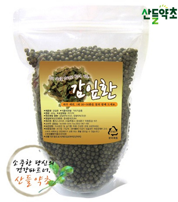 국내산 감잎환 400g 감나무잎환, 1개
