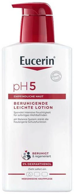 유세린 민감성 피부를 위한 유세린 pH5 라이트 로션 400ml, 1개 - 쿠팡