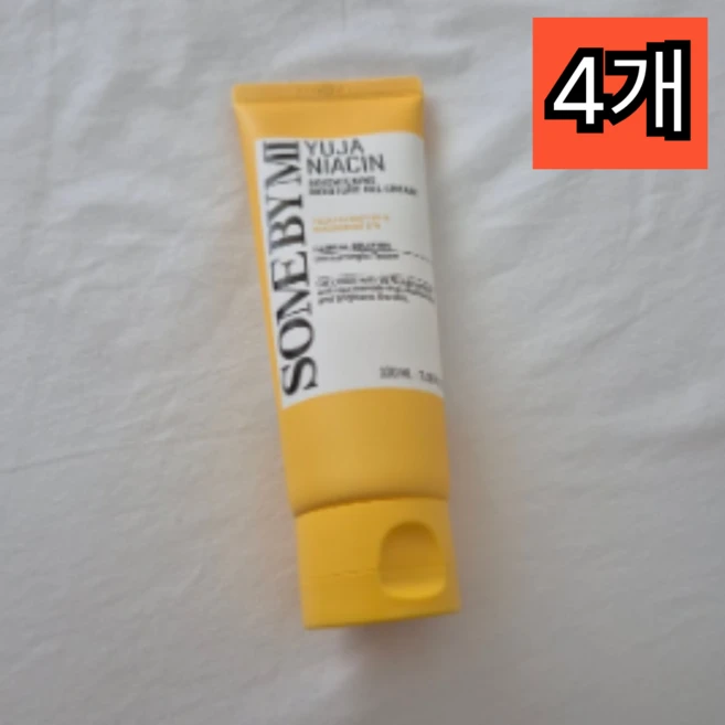 [정품] 썸바이미 유자 나이아신 브라이트닝 모이스처 젤 크림 잡티기미주근깨케어 투명한피부 수딩젤크림, 4개, 100ml - 쿠팡