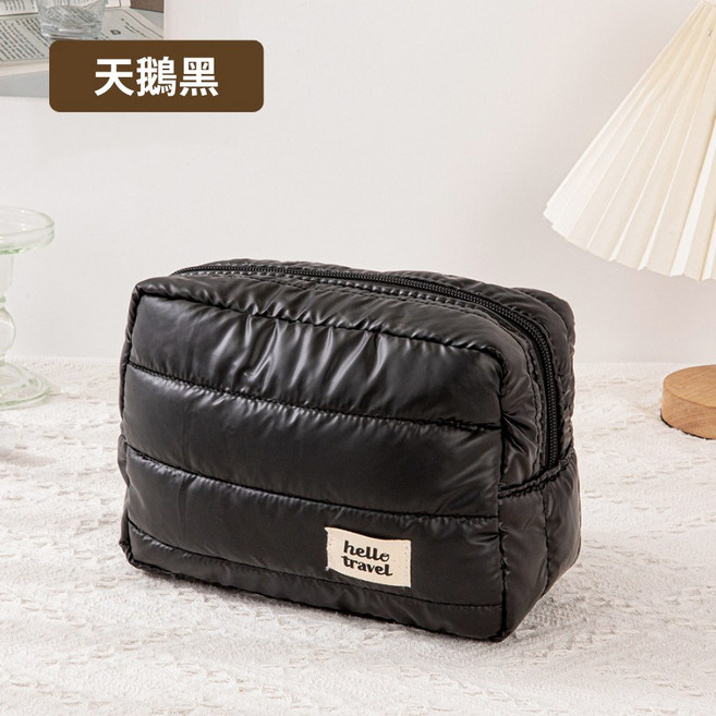 hello travel 雲朵化妝包 大容量隨身旅行收納包 柔軟防震防潑水 多色時尚選擇
