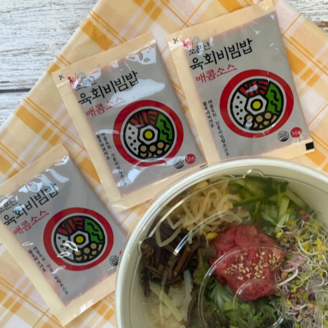 소문난 육회비빔밥 매콤소스 50g 만능양념장, 40개