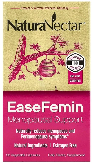 네츄라넥타 이즈페민 브라질산 적색 프로폴리스 이소플라본 갱년기 지원제 베지 캡슐 30정, 1개 - 쿠팡