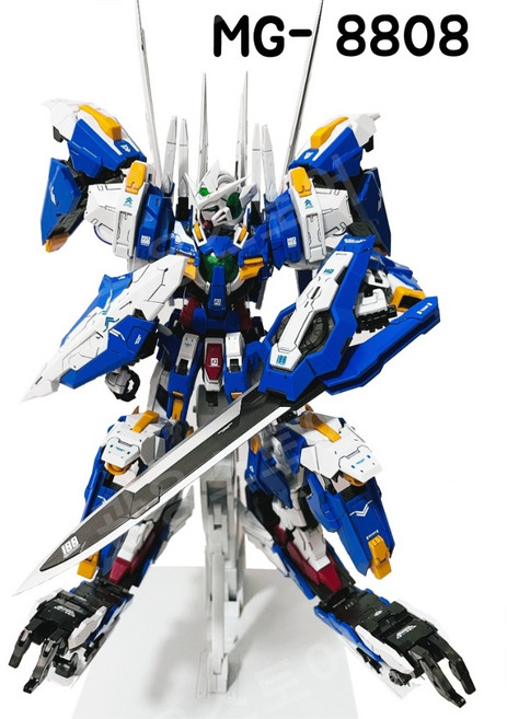 다반 MG 8808 아발란체 엔젤 1/100 건담 중국 직배송, 다반 MG 8808 아발란체 엑시아, 1개