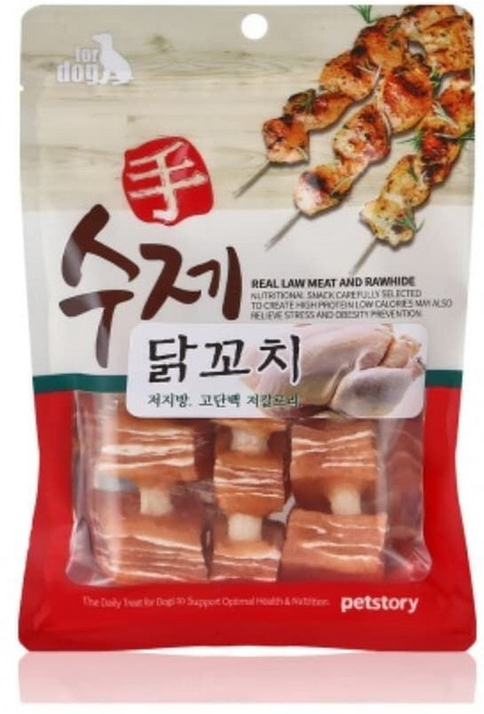수제 닭꼬치 90g 강아지간식 강아지츄르 애견간식