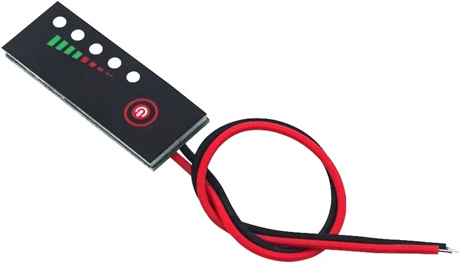 리튬 배터리 잔량 표시기 리튬 배터리 용량 표시기 보드 전원 디스플레이 충전 테스터 1 2 3 4 5 6S 3.7-25, 01 5S 18.5V 21V, 1개, 1. 5S 18.5V 21V