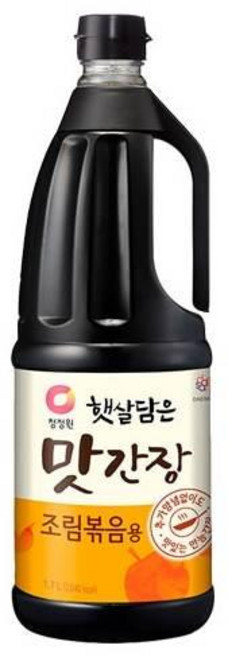 햇살담은 맛간장 조림볶음용 청정원, 1.7L, 1개