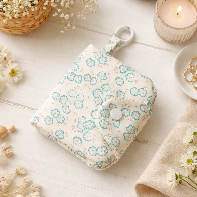 하스몰 뚝딱이 동전 지폐 카드 수납 귀여운 폭신 키링 미니지갑