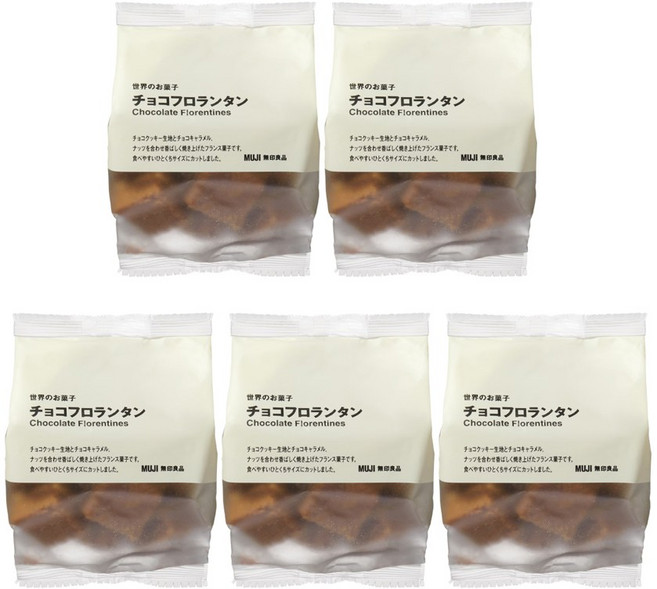 일본 무인양품 양과자 플로랑탱, 5개, 40g