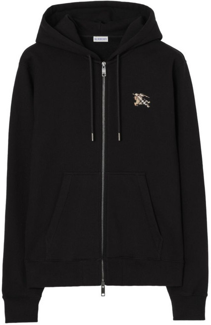 버버리 체크 나이트 스탬프 후드 집업