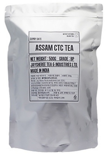 마녀의부엌 아쌈CTC 밀크티용 홍차 벌크형, 500g, 1개입, 1개