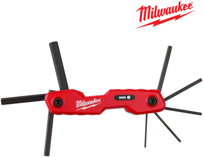 밀워키 48-22-2182A 접이식 육각렌치, 1개