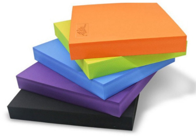 날라마켓 매트 헬스용 균형 트레이닝 홈트 운동매트 피트니스 요가매트, B_퍼플 30x20x두께 6cm