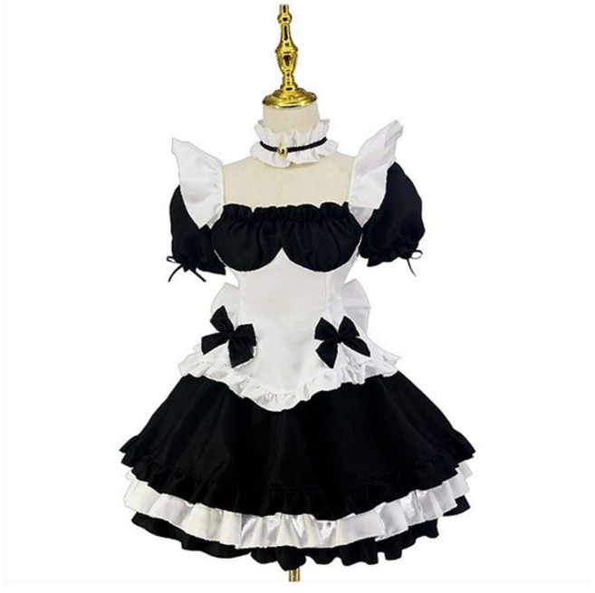 빅사이즈 메이드복 코스프레 파티복 공연복 원피스 할로윈 행사 party