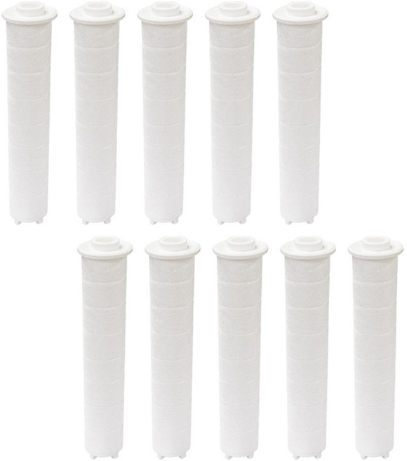 필터클라스 아이수 샤워기 호환 녹물제거필터, 10개