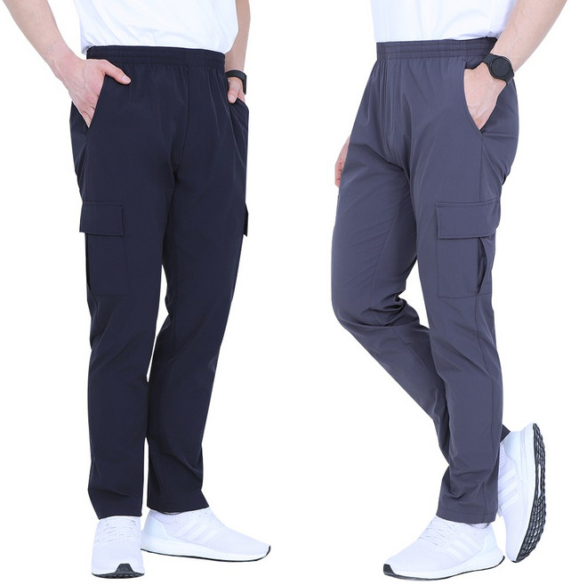 1+1 여름 작업바지 스판 아이스 팬츠