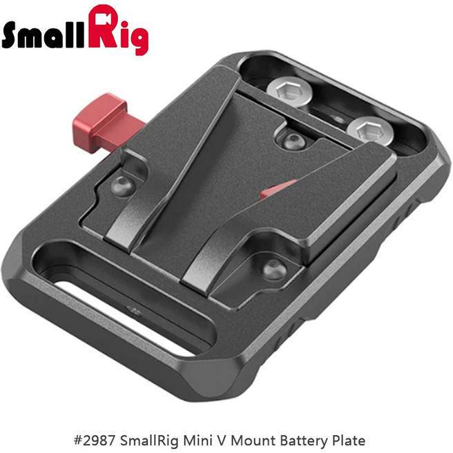 SmallRig 2987 迷你 V掛電池安裝板, 1個