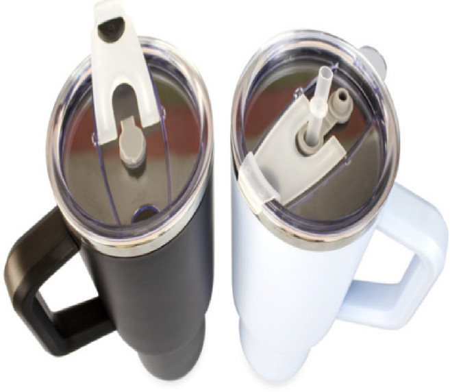 YJY몰 1.18L 슈퍼 텀블러 강력 보냉기능 스텐 3타입뚜껑 차량수납 편한손잡이 빨대, 레드(빨대포함)