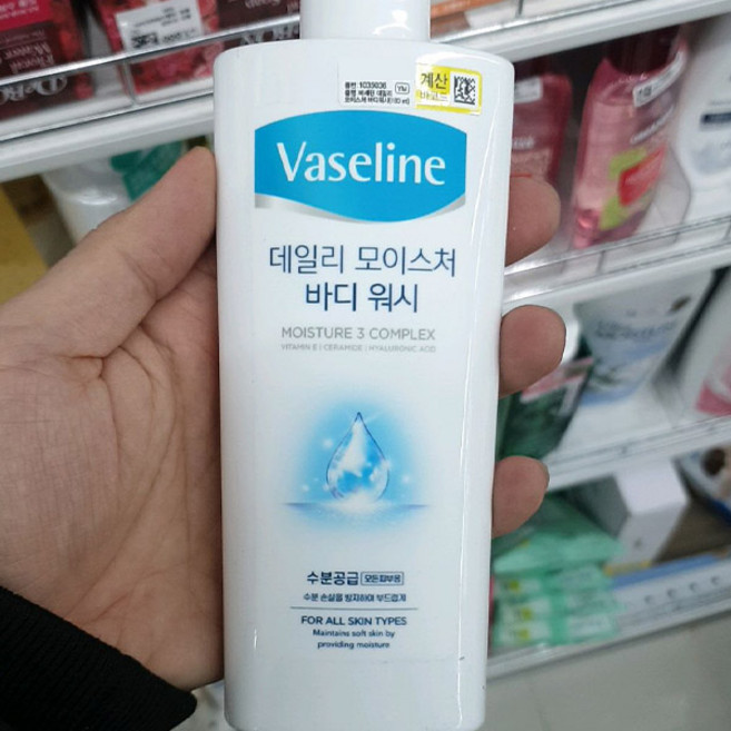 바세린 데일리 모이스처 바디워시, 180ml, 1개