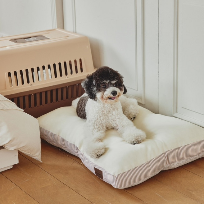 히즈독 풍기인견 켄넬 방석, 쿨그레이, 1개