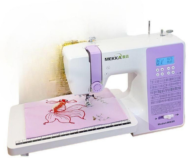자수기계 자동 홈 가정용 데스트탑 컴퓨터자수기, B. MK90 전자모델 200 스티치 표준