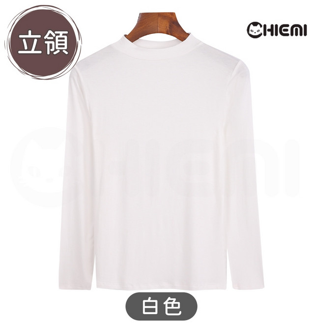 CHIEMI 內搭長袖圓領打底衫