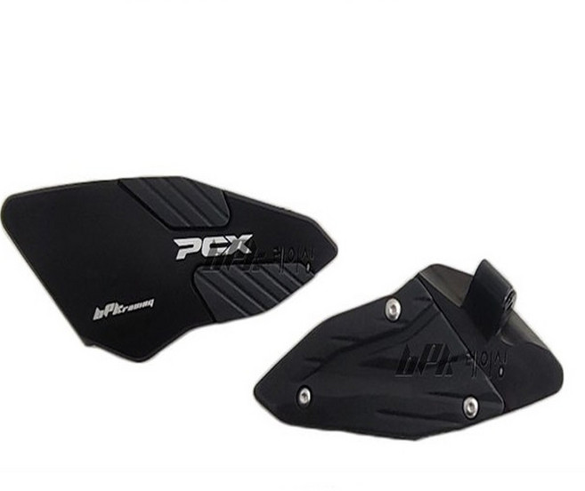 BPK 21- 24 25 26년 PCX 텐덤스텝세트 PCX125 텐덤발판 튜닝 뒤 리어 보조 튜닝텐덤 발판, 텐덤 블랙, 1세트
