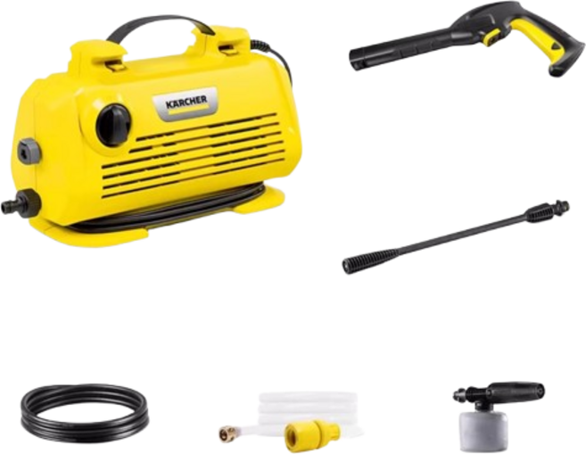 카처 K2/K3 HORIZINTAL 고압 세척기 세차기, K2