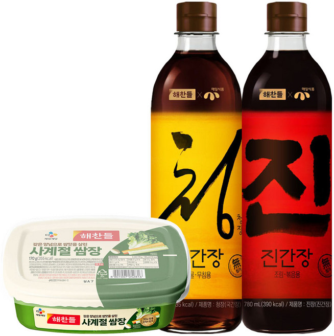 사계절쌈장170g + 진장(진간장) + 청장(국간장), 170g