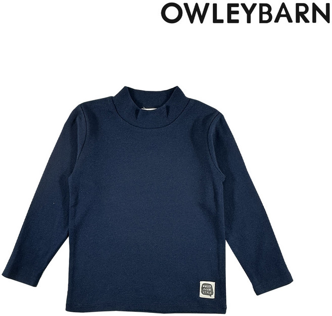 올리반 아동용 투데이 하프넥 티셔츠