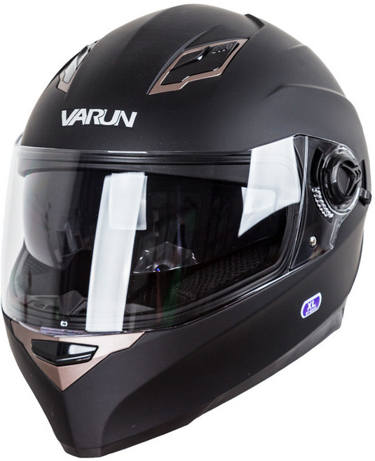 배런 오토바이 풀페이스 헬멧 VR-09B, 무광블랙