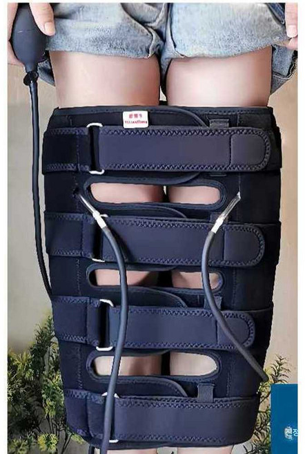 트렌드부스 오자다리교정기 안짱 외반슬 엑스다리, 1개, 검정 기본 XXS