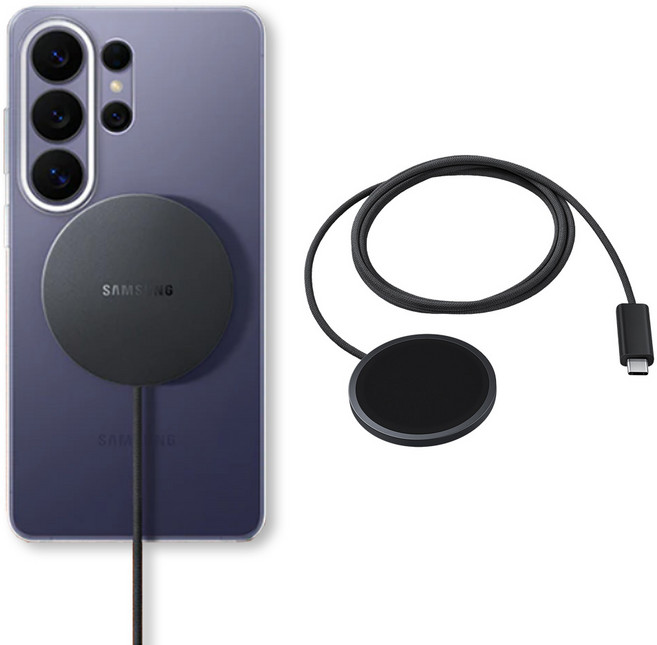 삼성전자 Qi2 25W 마그넷 맥세이프 무선충전기 EP-P2900BBKGKR, 1개, 다크 그레이
