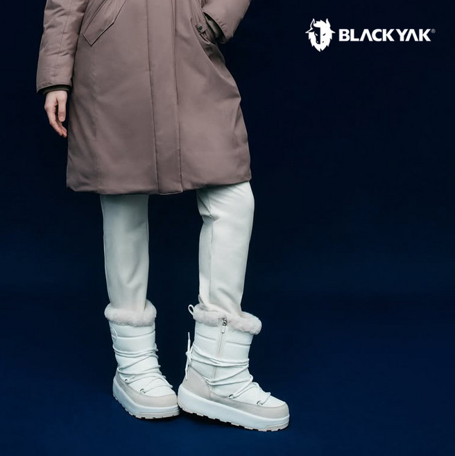 블랙야크 여성 히마 부츠 GTX 겨울 고어텍스 패딩부츠 미끄럼방지 ABYSHWU501