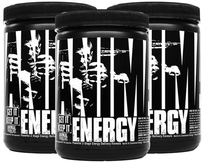 유니버셜뉴트리션 애니멀 에너지 캡슐, 60개입, 3개, 60정