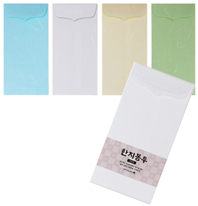 모닝글로리 / 1000 한지 형압 봉투 3 (세로형) / 한지봉투 세뱃돈봉투 용돈봉투 명절봉투 부모님용돈봉투 세배돈봉투 새해봉투 아이세뱃편지봉투 컬러봉투 고급봉투 축하봉투 감사봉투, 색상랜덤, 10개