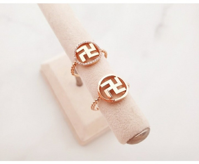 14k 불심 만자 패션반지